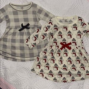 Baby Girl Christmas Dress Set